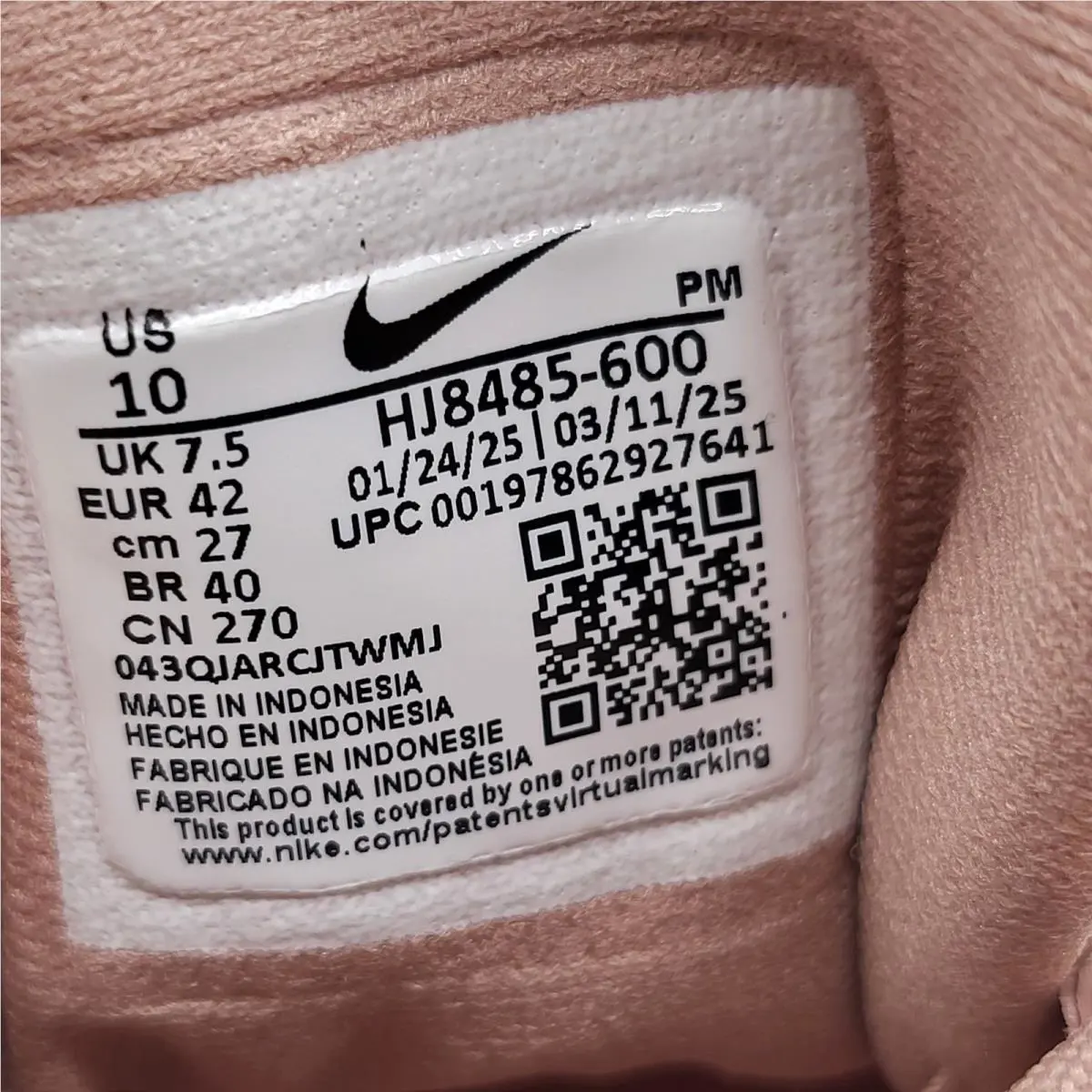 Nike shoes - Nike Revolution 8 - Revolution - HJ8485-600 - Pink (UPC: 197862924770) 6