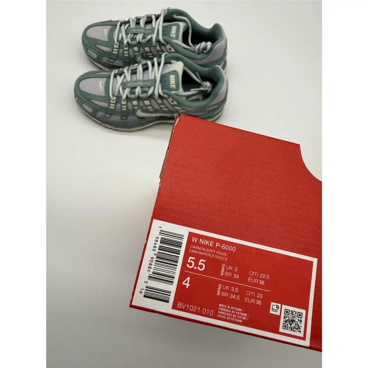 Nike shoes - Nike P-6000 - Bv1021 010 - Green (UPC: 0198480908845) 8