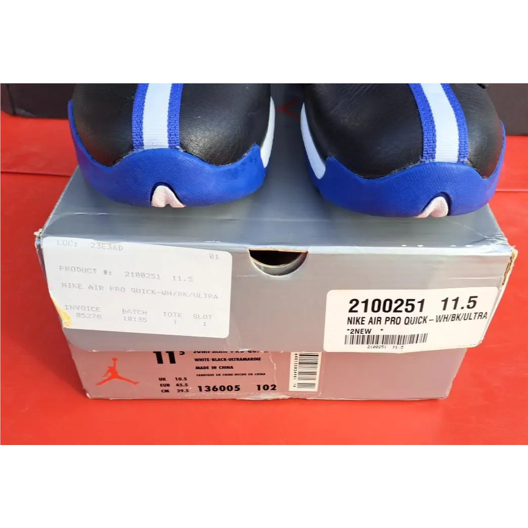 Nike shoes - Jordan Jumpman Pro Quick - Jumpman Pro Quick - 136005 102 - Blue 0