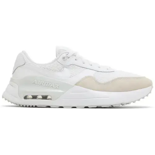 Nike Air Max Systm White Pure Platinum DM9537-101 Men`s 7.5 - White