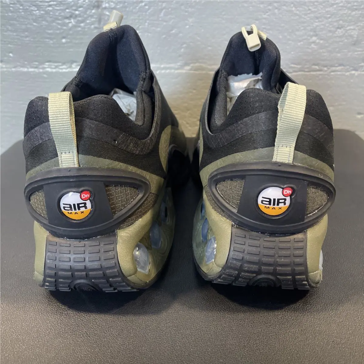 Nike shoes - Nike Air Max Dn Roam - Black/Cargo Khaki/Stone/Metallic Silver 10