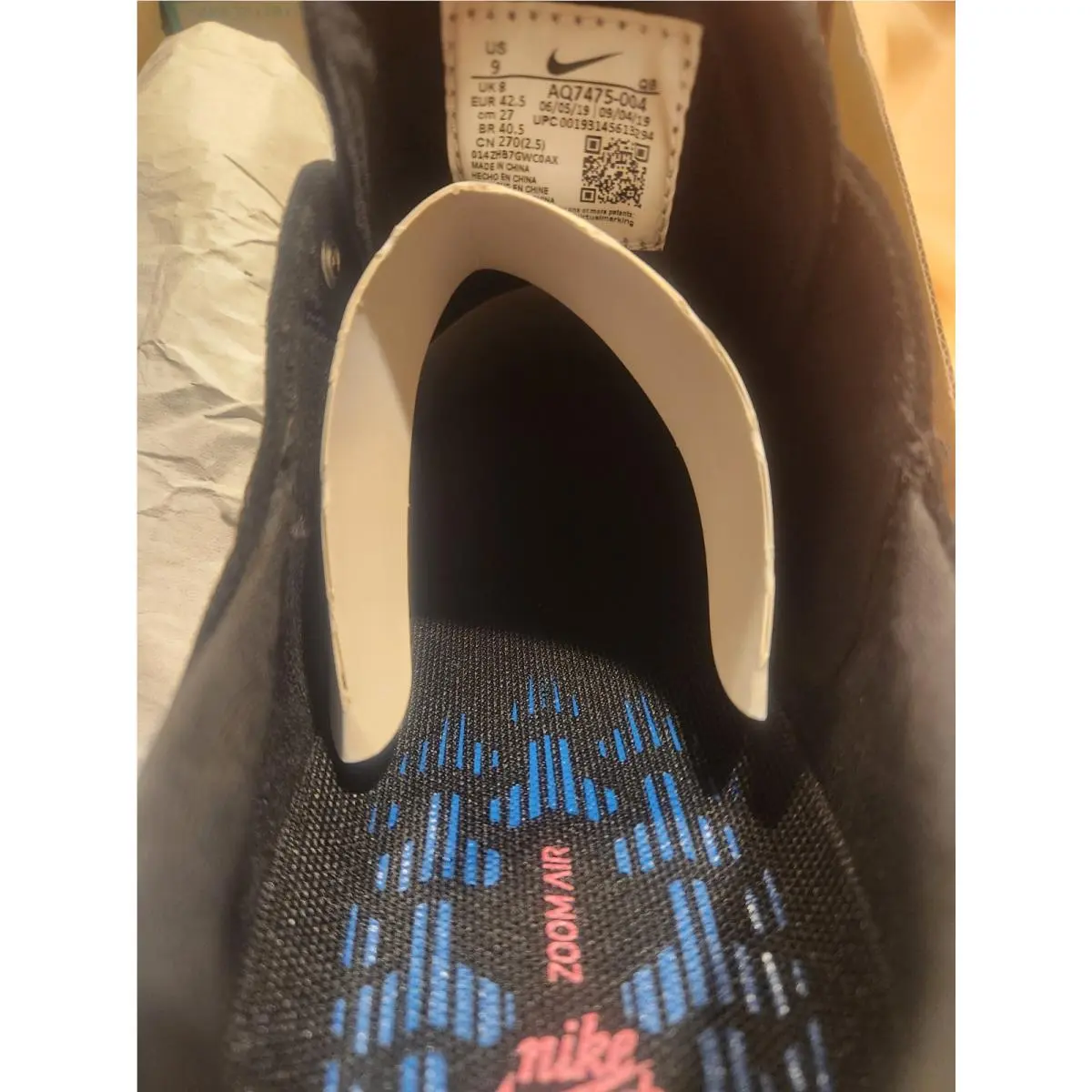 Nike shoes - Nike SB Zoom Stefan Janoski - AQ7475-004 - Black (UPC: 00193145613218) 5