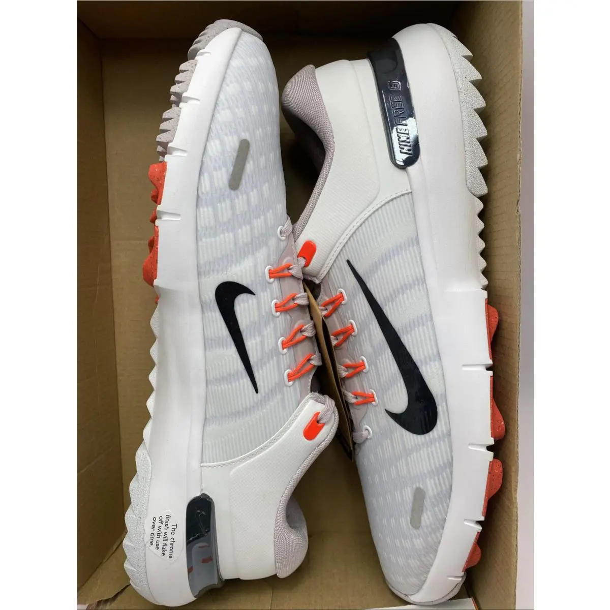 Nike shoes - Nike Free Golf - Free Golf - FQ7875 100 - Summit White/Black-Phantom (UPC: 196977654183) 5