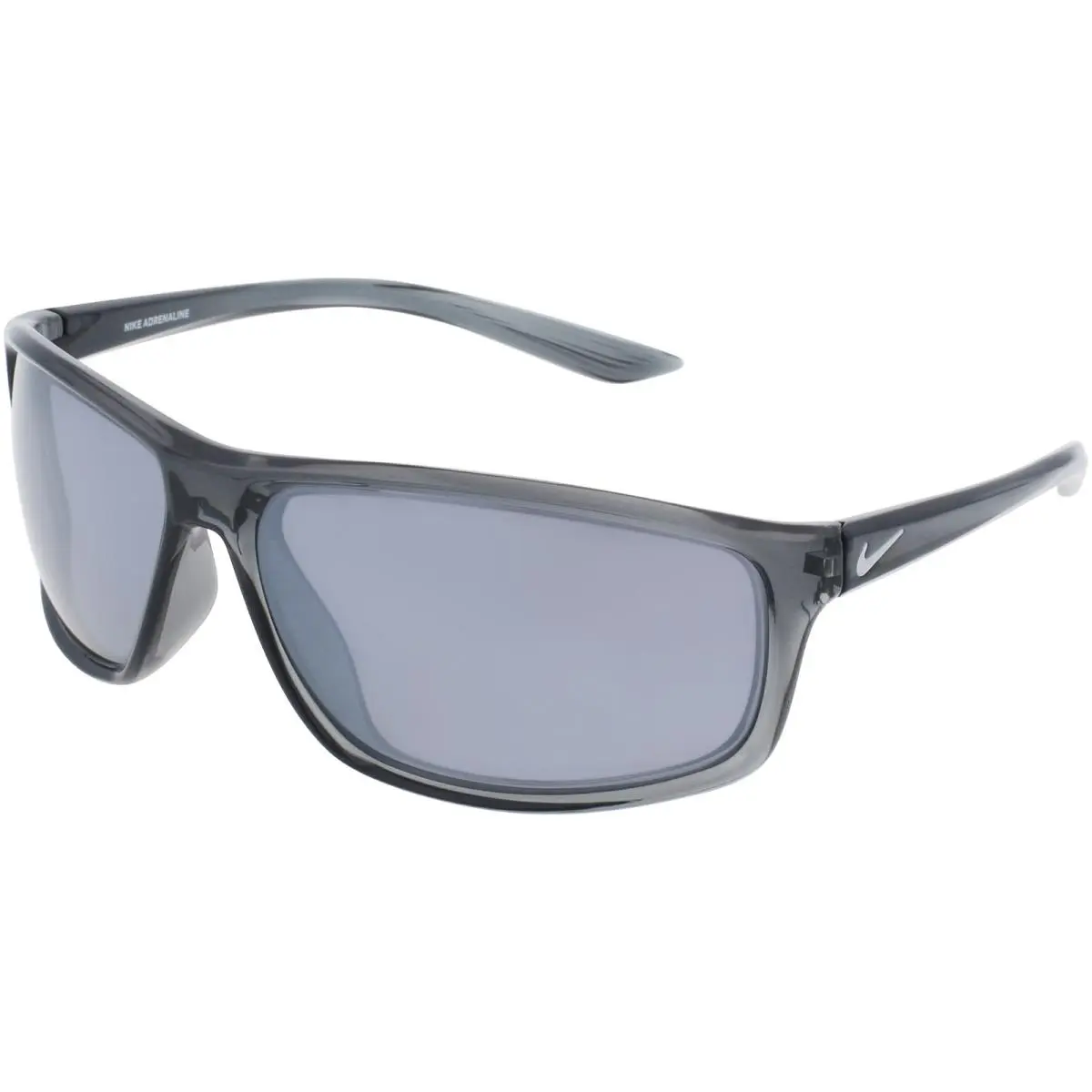Nike Adrenaline Men`s Dark Grey Sport Wrap Sunglasses - NKEV1112 021