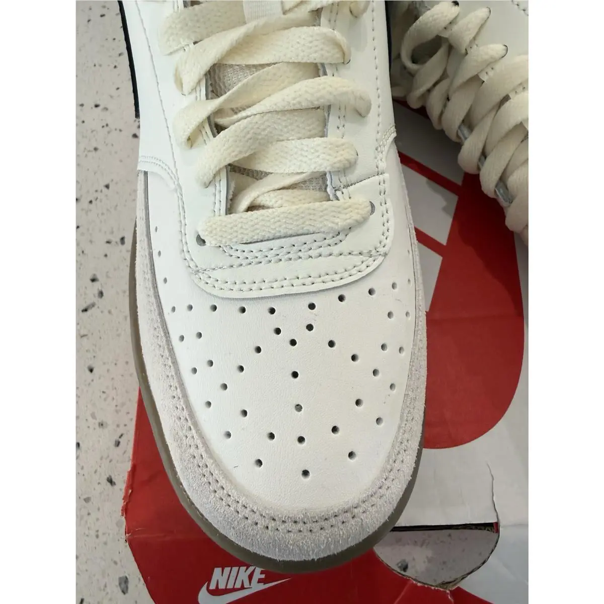 Nike shoes - Nike Court Vision - Court Vision - FQ8075 - Ivory (UPC: 196969810627) 0