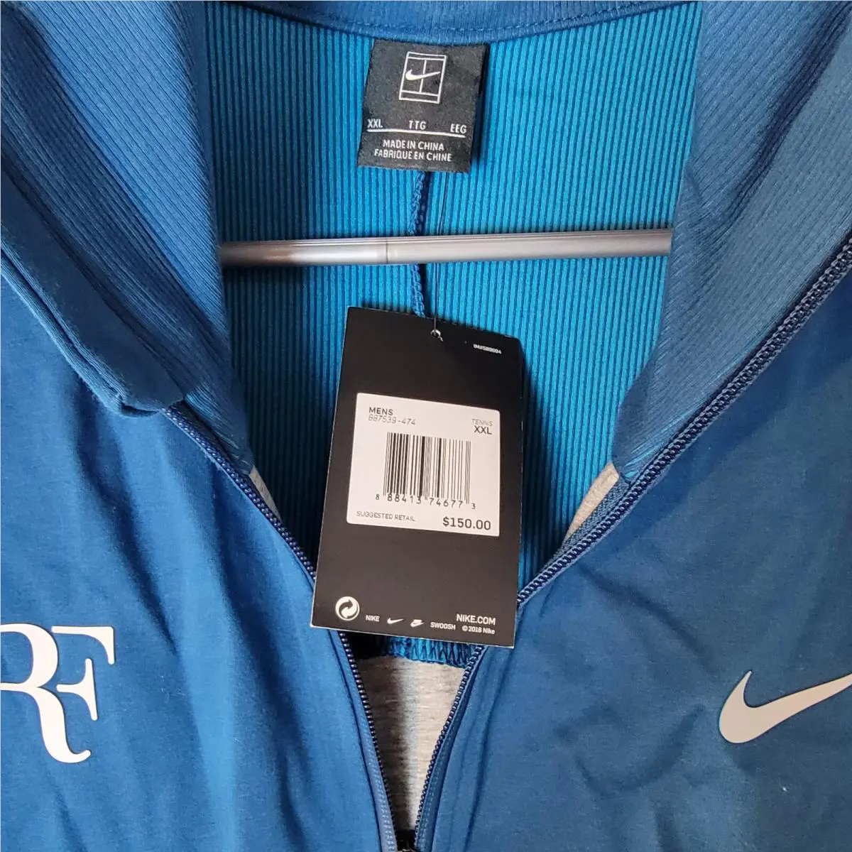 Nike clothing - Nike Roger Federer - Roger Federer - 887539-474 - Blue (UPC: 888413746773) 4