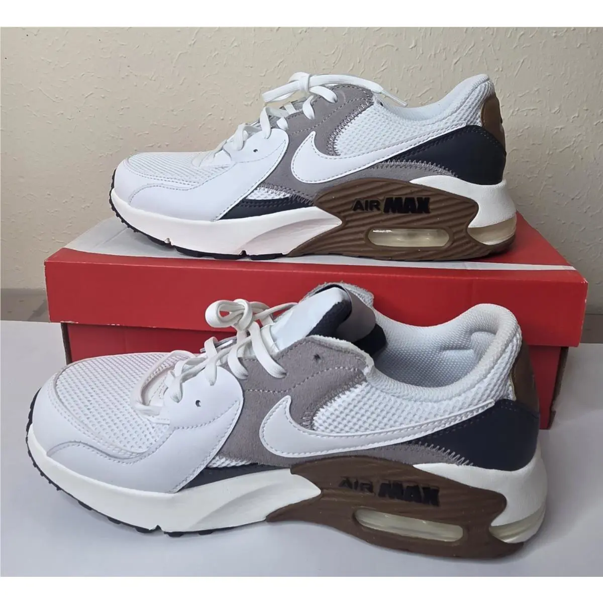 Nike shoes - Nike Air Max Excee - Air Max Excee - White/Brown 5
