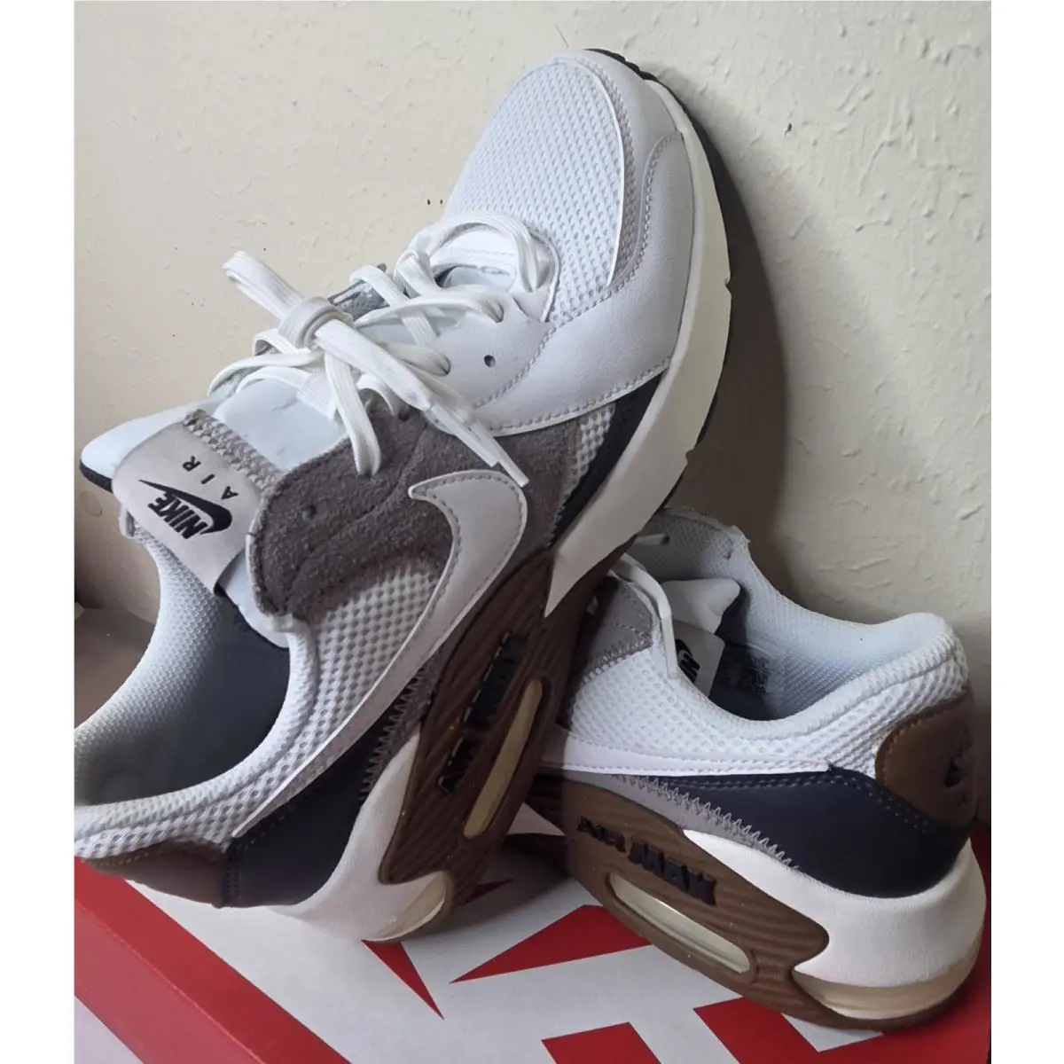 Nike shoes - Nike Air Max Excee - Air Max Excee - White/Brown 4