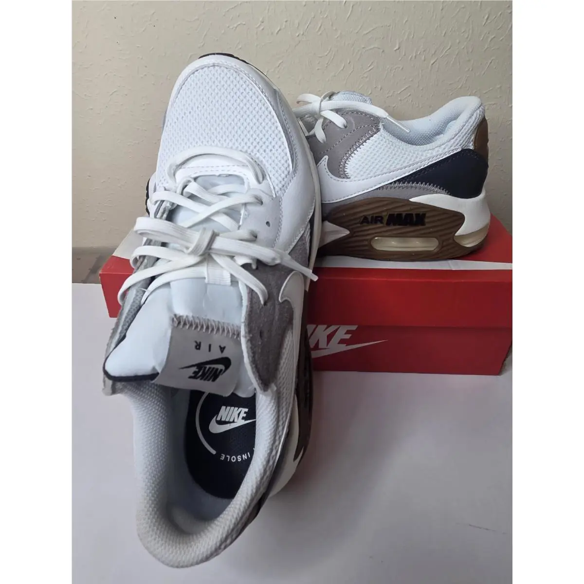Nike shoes - Nike Air Max Excee - Air Max Excee - White/Brown 6