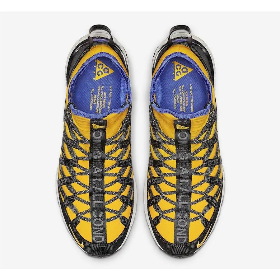Nike shoes - Nike React Terra Gobe - React Terra Gobe - BV6344-700 - Yellow, Manufacturer: Amarillo/Black 0
