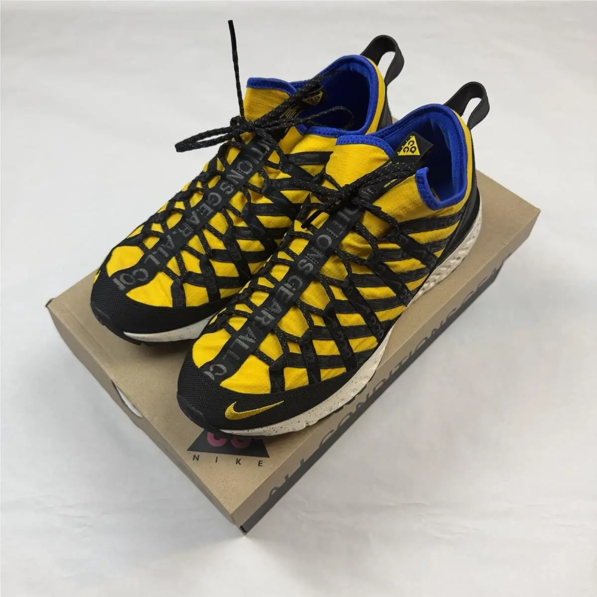 Nike shoes - Nike React Terra Gobe - React Terra Gobe - BV6344-700 - Yellow, Manufacturer: Amarillo/Black 6
