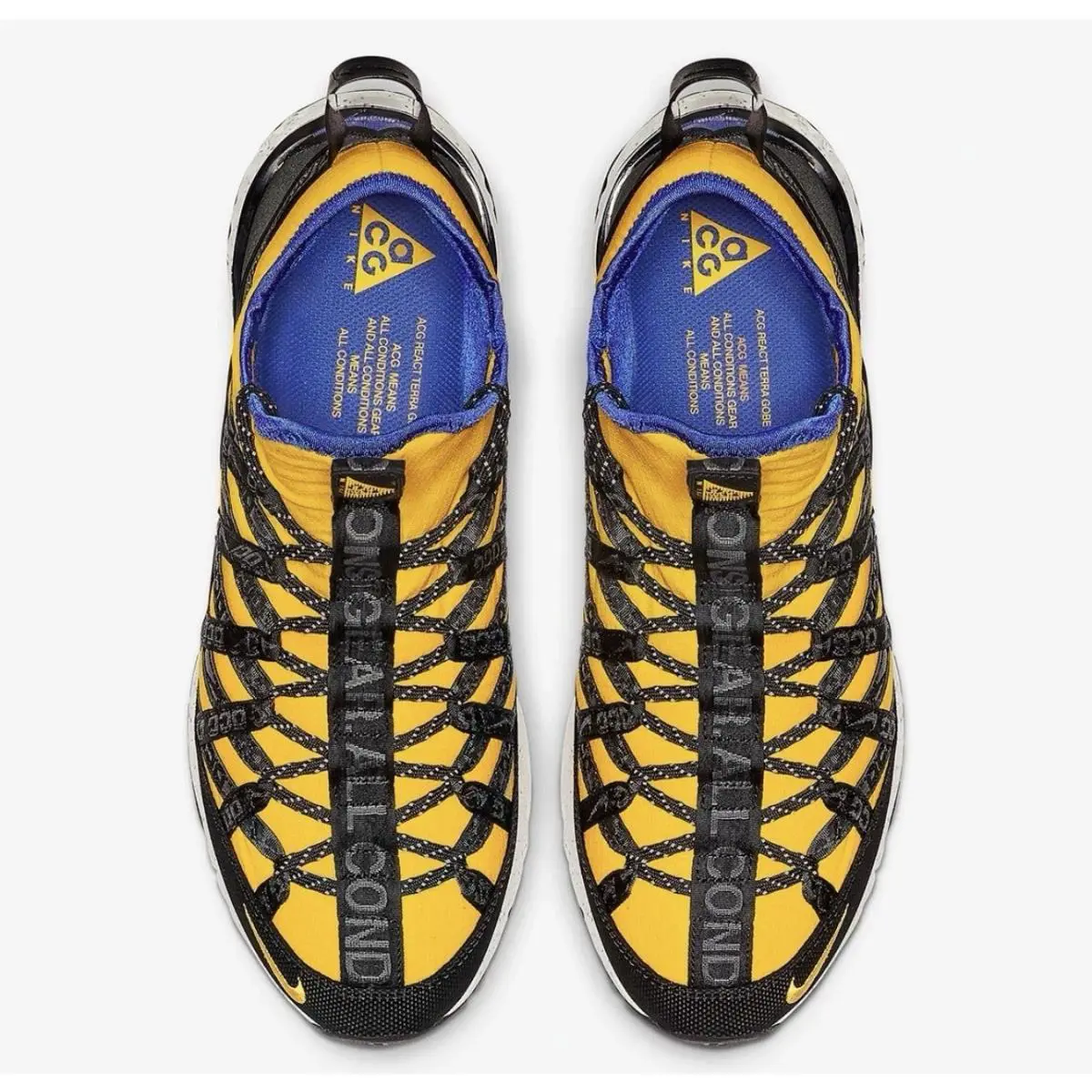 Nike shoes - Nike React Terra Gobe - React Terra Gobe - BV6344-700 - Yellow, Manufacturer: Amarillo/Black 2