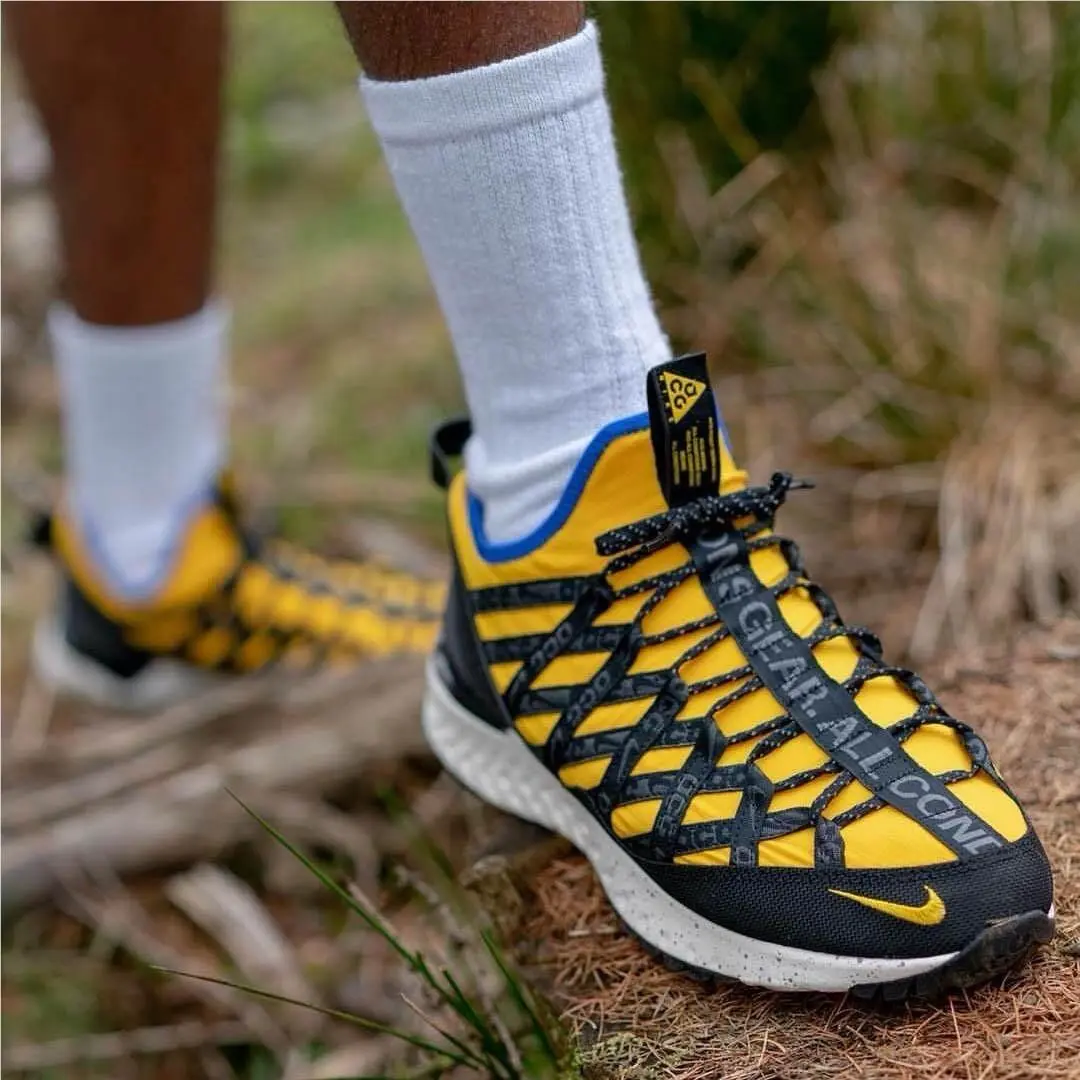 Nike shoes - Nike React Terra Gobe - React Terra Gobe - BV6344-700 - Yellow, Manufacturer: Amarillo/Black 5