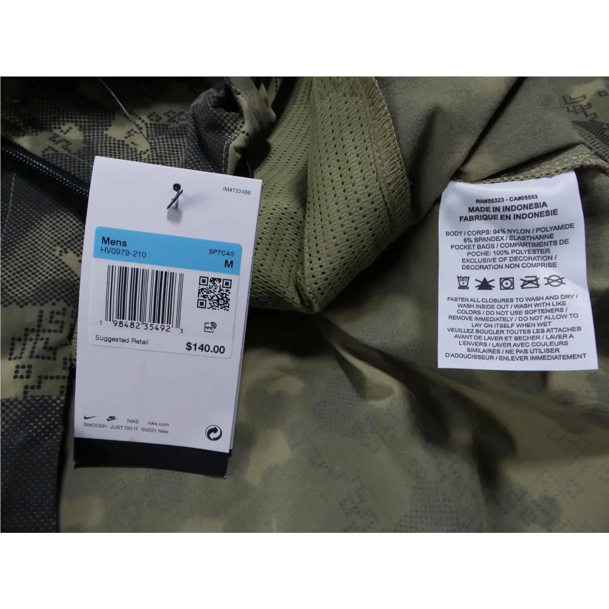 Nike clothing - Nike Tech - Tech - 0979210 - Camo 6