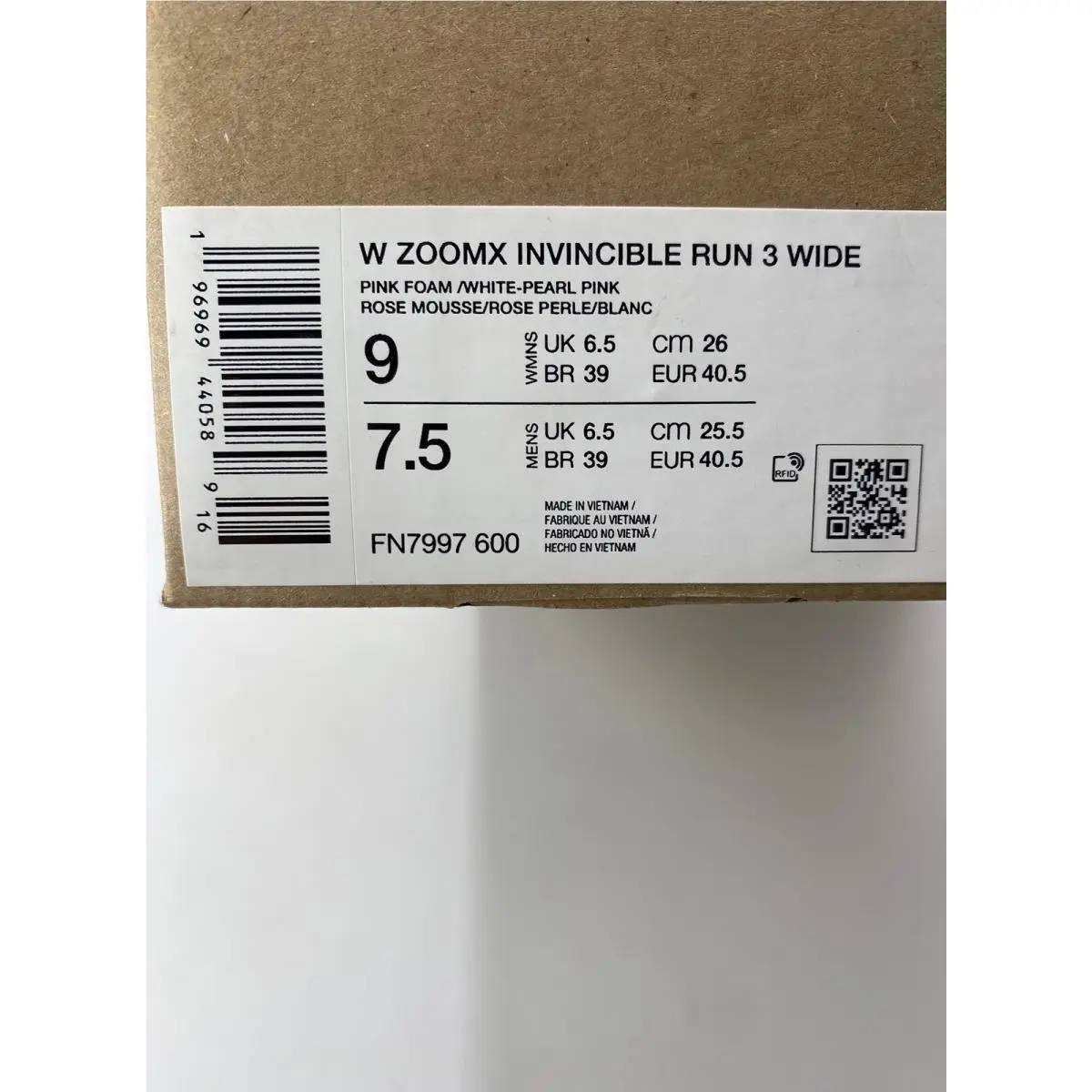 Nike shoes - Nike ZoomX Invincible - ZoomX Invincible - FN7997 600 - Pink 6