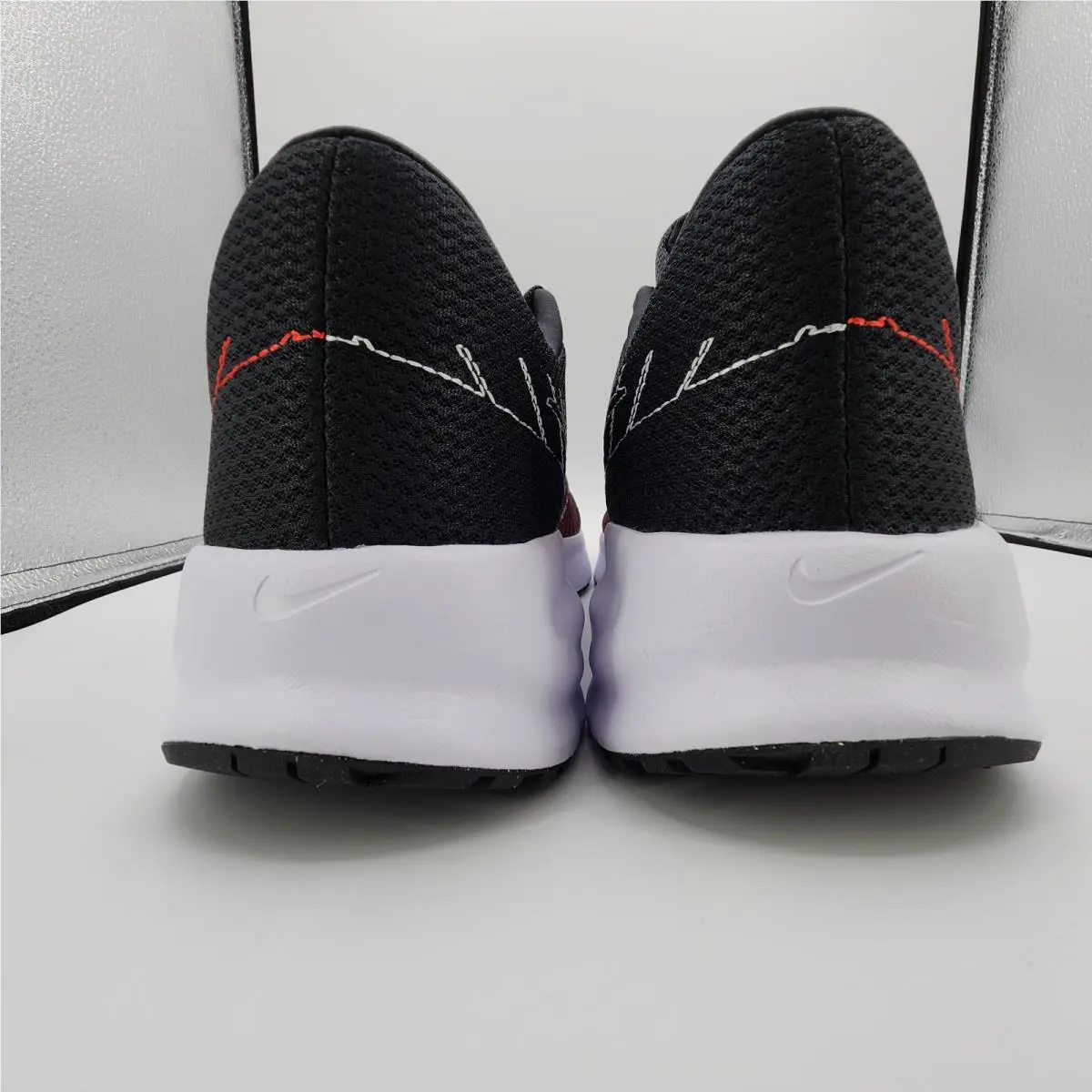 Nike shoes - Nike Run Defy - Run Defy - HM9594-001 - Black / Cool Gray / University Red 5