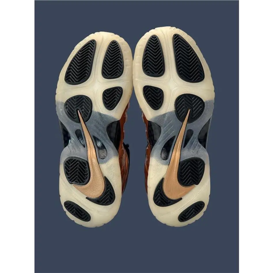 Nike shoes - Youth Nike Little Posite One Metallic Copper GS | Size 5.5Y (UPC: 197601205412) 1