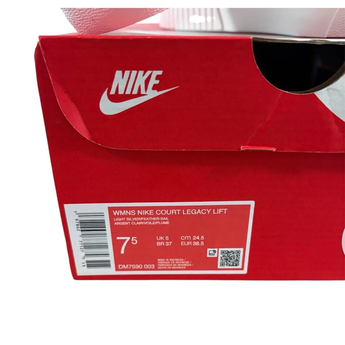 Nike shoes - Nike Court Legacy - Court Legacy - DM7590-003 - Silver 7