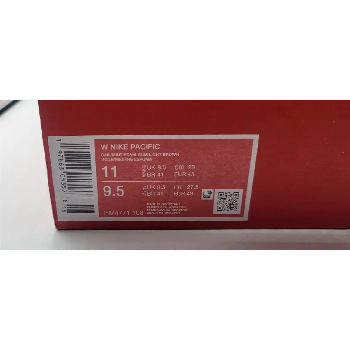 Nike shoes - SAIL MINT FOAM 4
