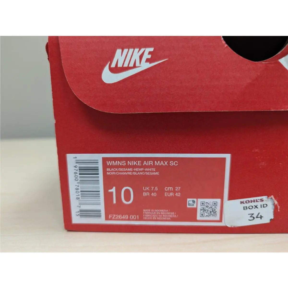 Nike shoes - Nike Air Max SC - Air Max - Black 9