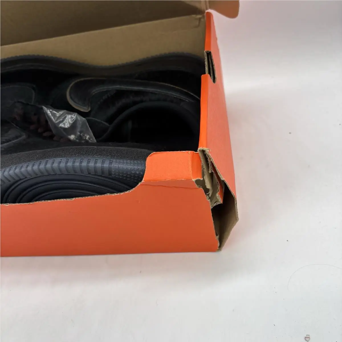 Nike shoes - Nike Air Force 1 - Air Force - HQ7026-001 - Black, Manufacturer: Black/Team Maroon/Metallic Silver 1