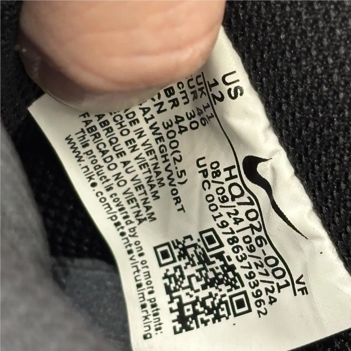 Nike shoes - Nike Air Force 1 - Air Force - HQ7026-001 - Black, Manufacturer: Black/Team Maroon/Metallic Silver 16