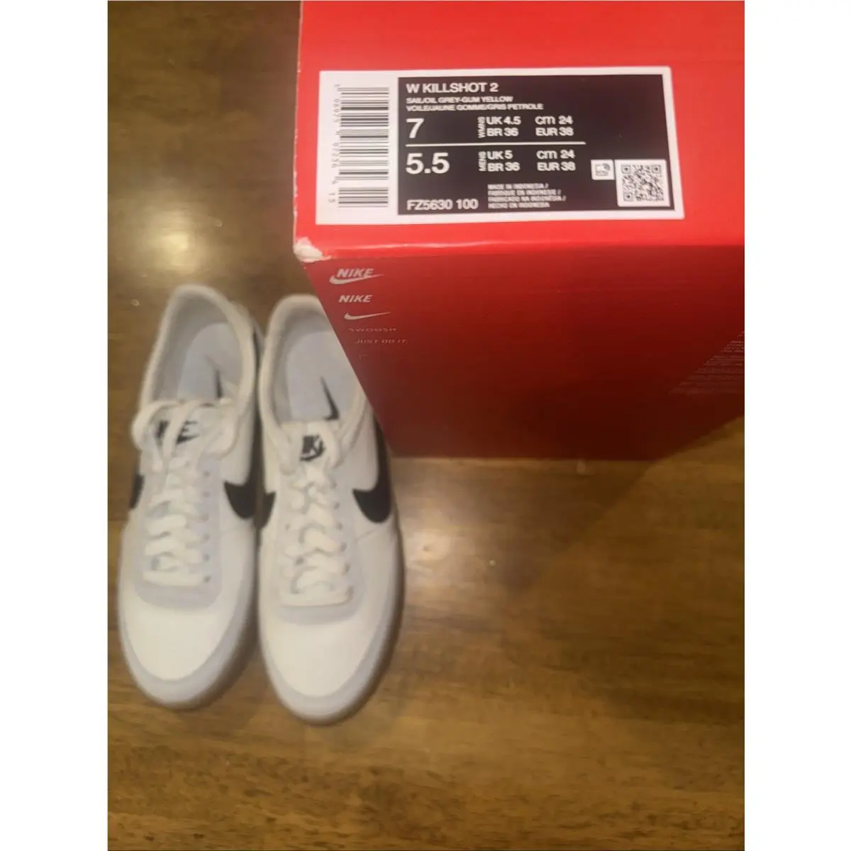 Nike shoes - Nike Killshot 2 - Killshot - FZ5630 100 - White (UPC: 0196975972364) 4