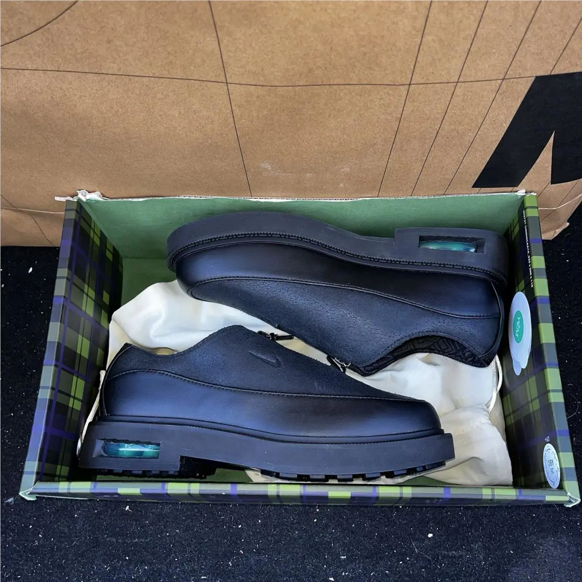 Nike shoes - Nike Air Max RK61 - Air Max - HQ6416-001 - Black, Manufacturer: Black/Black/Black 7