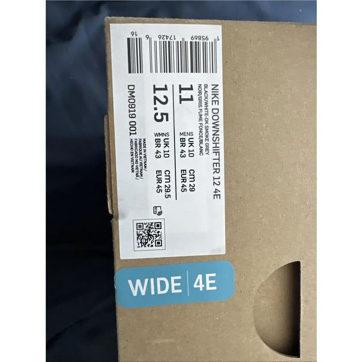 Nike shoes - Nike Downshifter 12 - Downshifter - DM0919-001 - Black 4