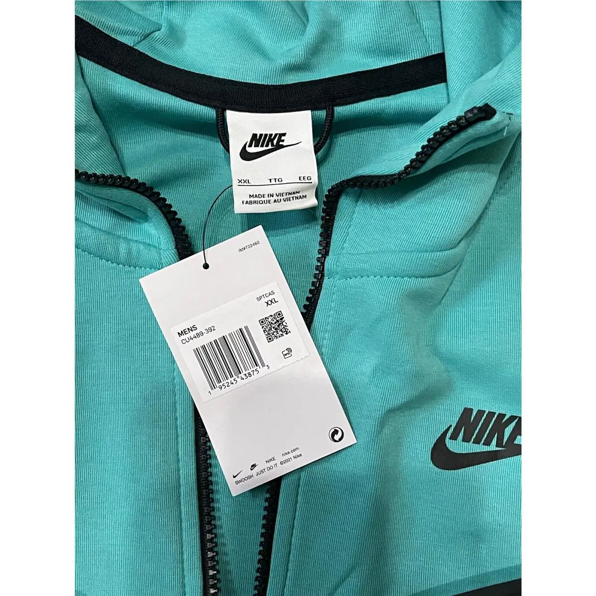 Nike clothing - TEAL (UPC: 195245438753) 4