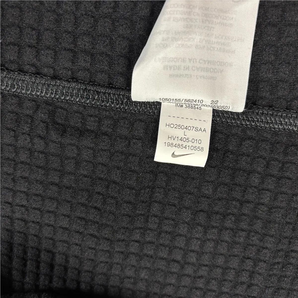 Nike clothing - Nike Tech Base Layer - Tech Base Layer - Black (UPC: 198485410558) 5