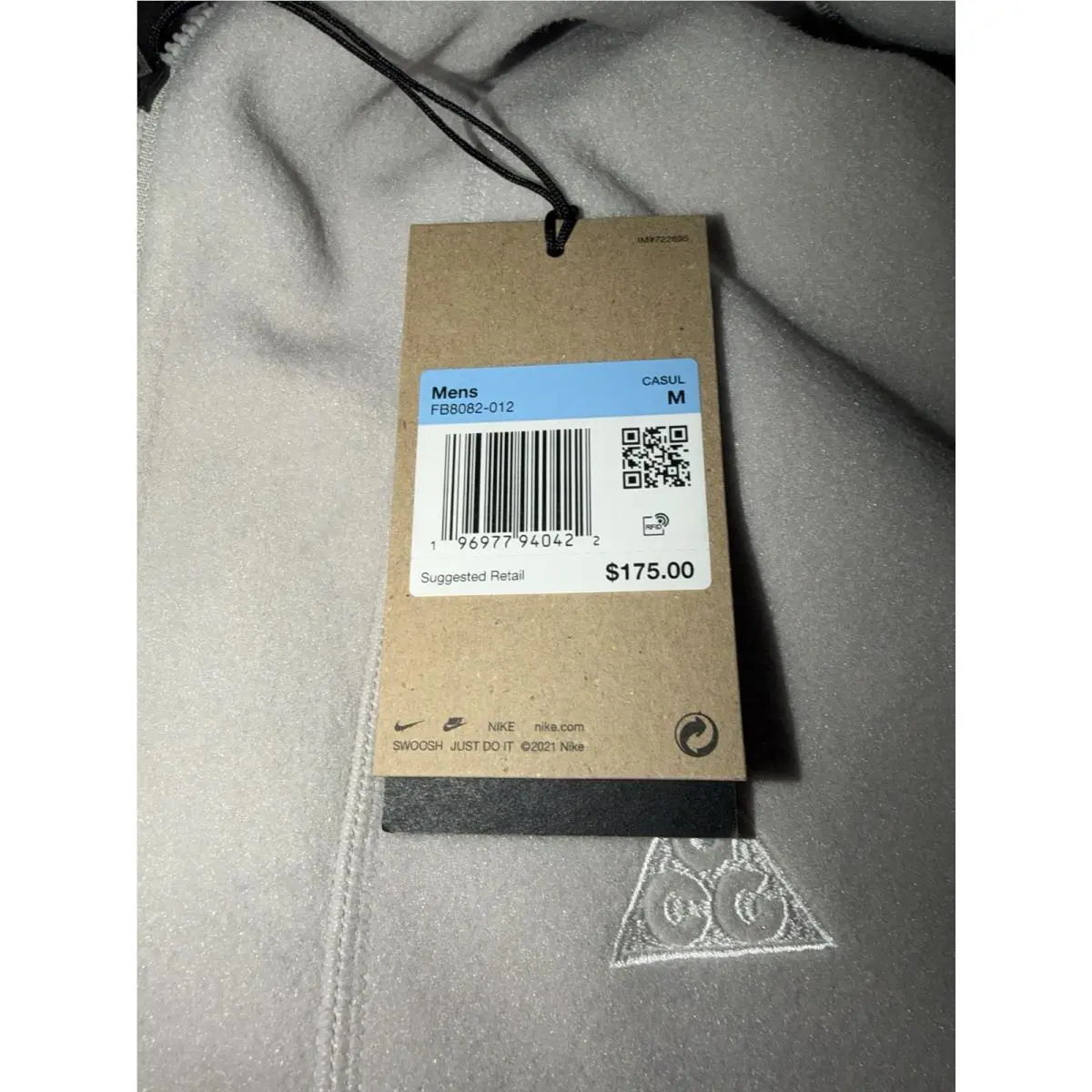 Nike clothing - FB8082-012 - FB8082-012 - Iron Ore (light Gray) 4
