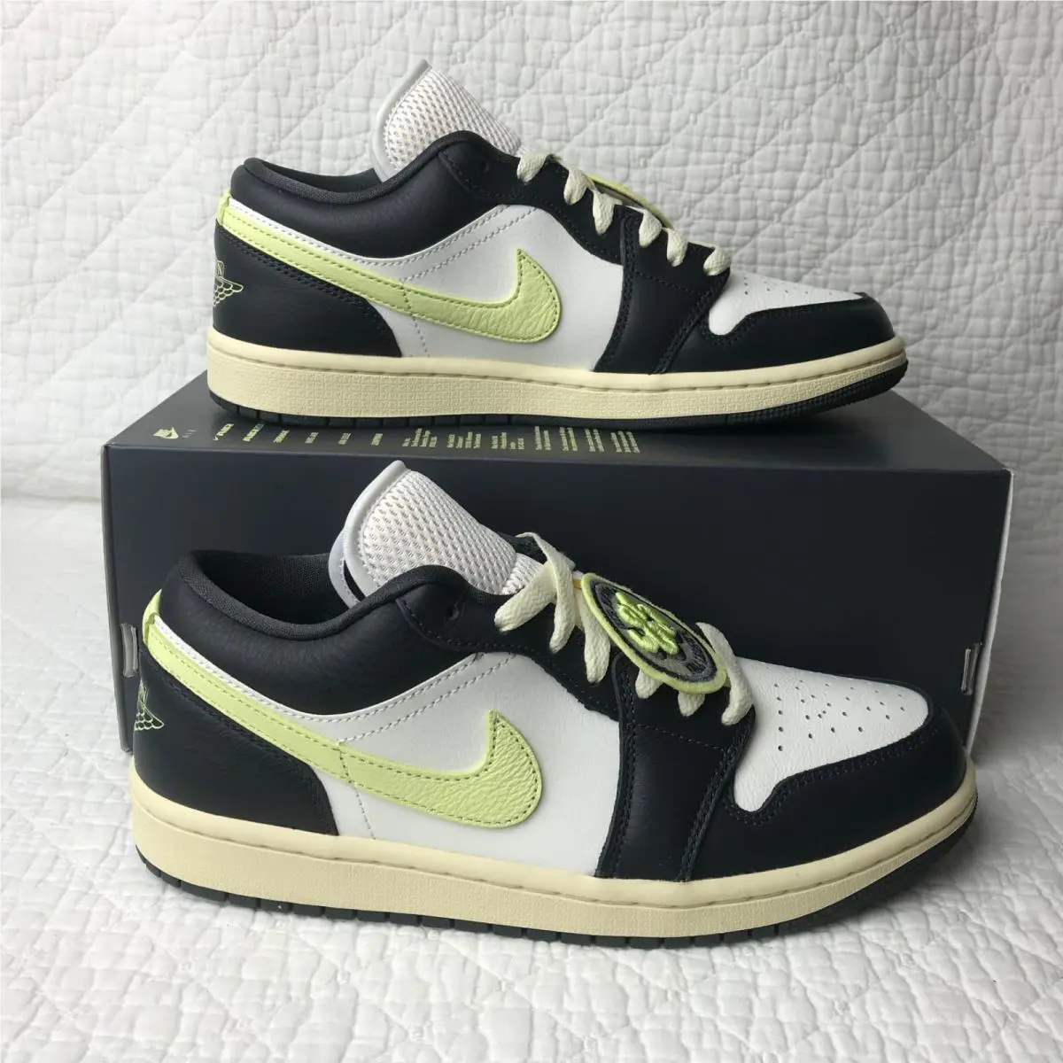Nike shoes - Air Jordan - Air - HQ3009-003 - Anthracite/ Luminous Green-Sail 0