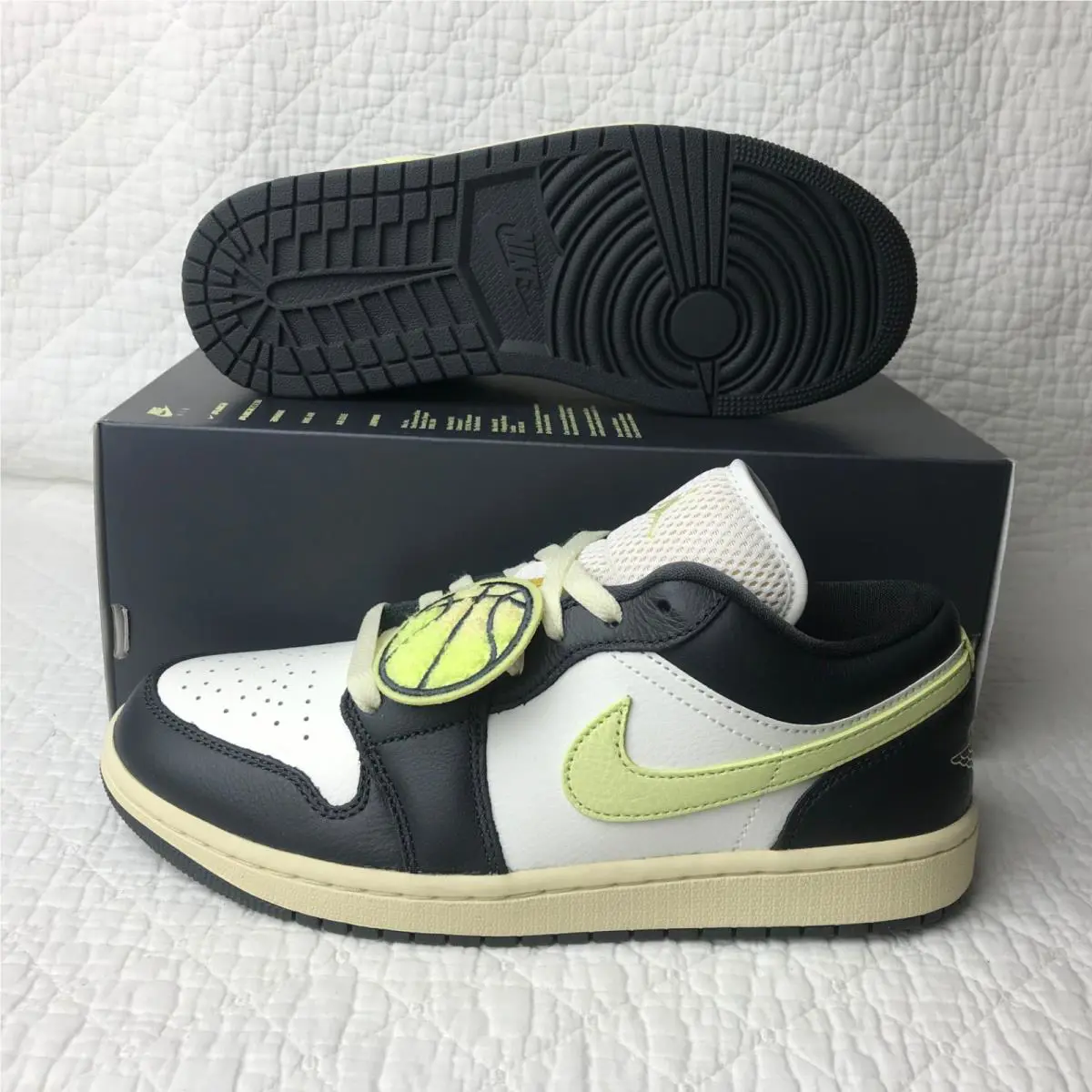 Nike shoes - Air Jordan - Air - HQ3009-003 - Anthracite/ Luminous Green-Sail 2