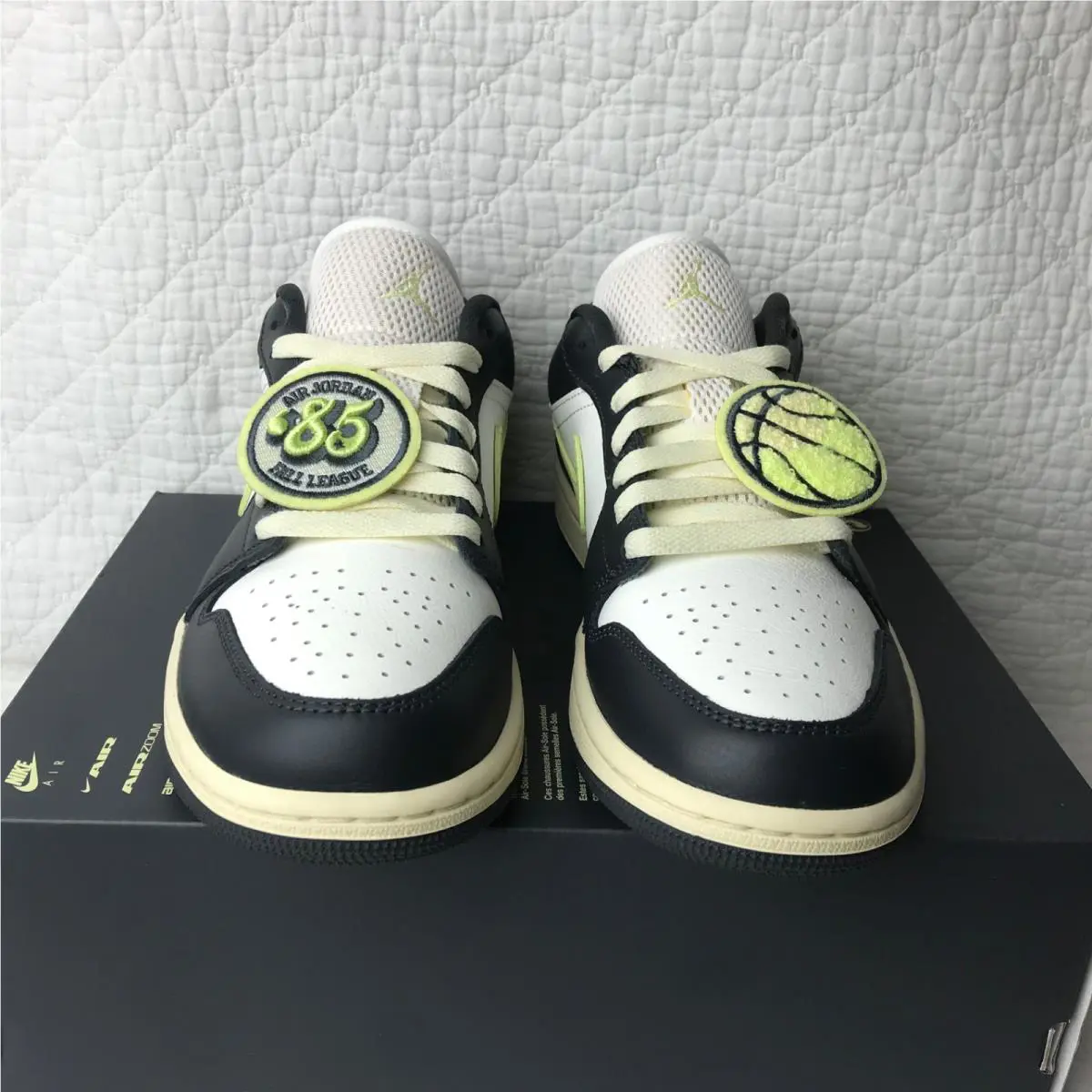 Nike shoes - Air Jordan - Air - HQ3009-003 - Anthracite/ Luminous Green-Sail 3