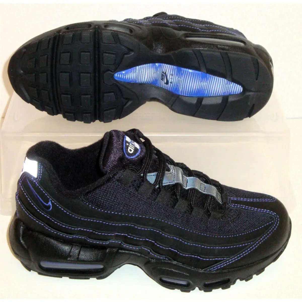 Nike shoes - Nike Air Max 95 GS Recraft - II4053 008 - Black (UPC: 00198485794207) 7