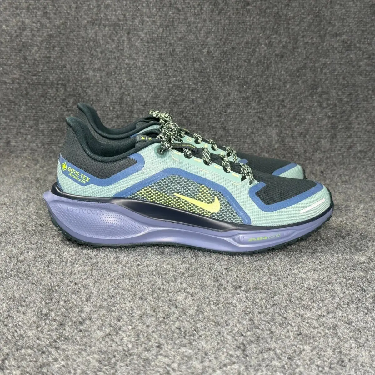Nike Air Zoom Pegasus 41 Gore-tex Running Shoes Mens 9.5 Cannon Obsidian Seaweed