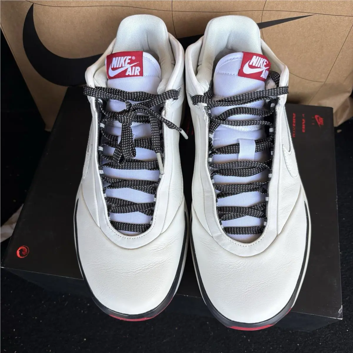 Nike shoes - Air Jordan 40 - Air - IQ4087-100 - Sail/Varsity Red/White/Black 3