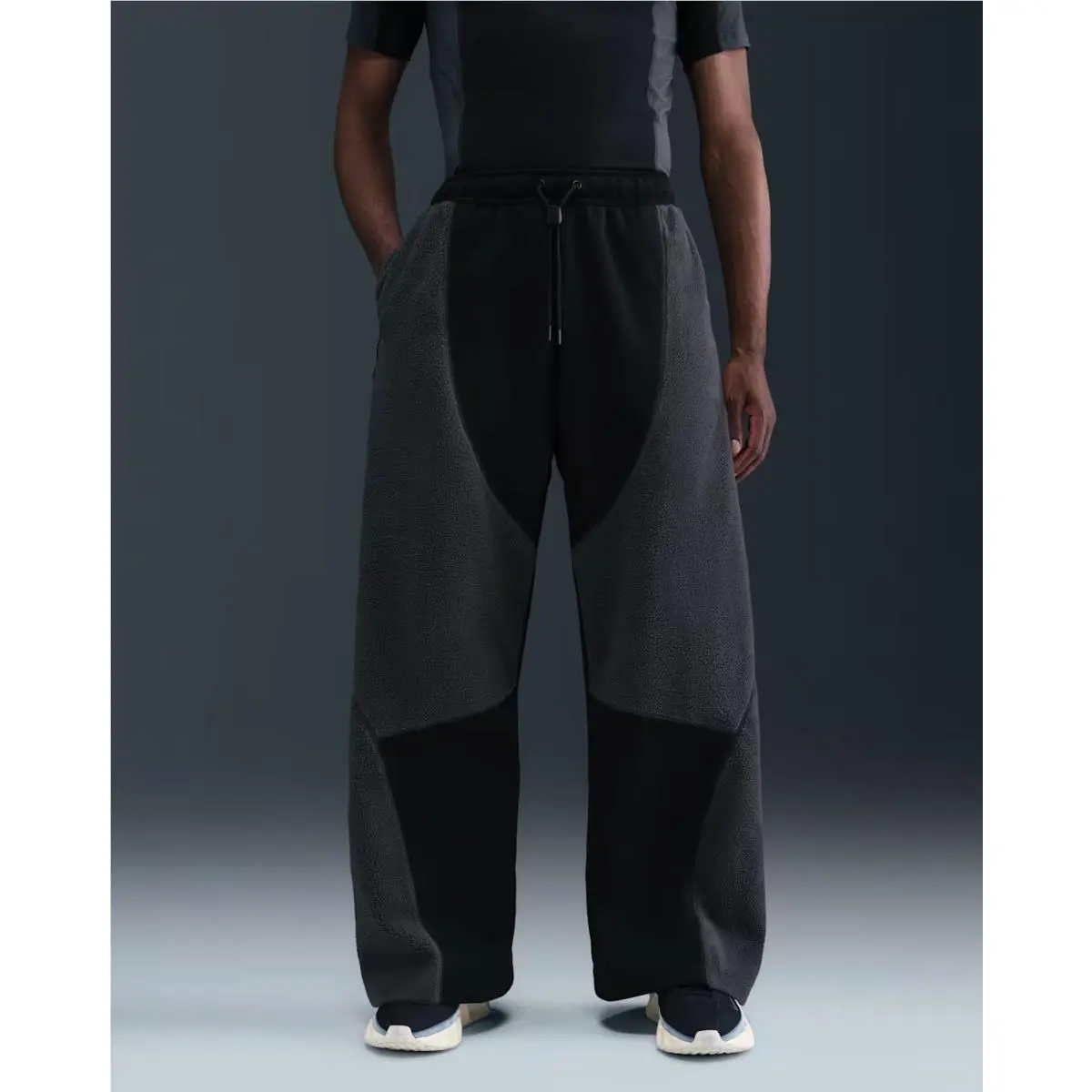 Nike Tech Boreas Knit Open-hem Pants Black Anthracite IB3365-010 Xxl