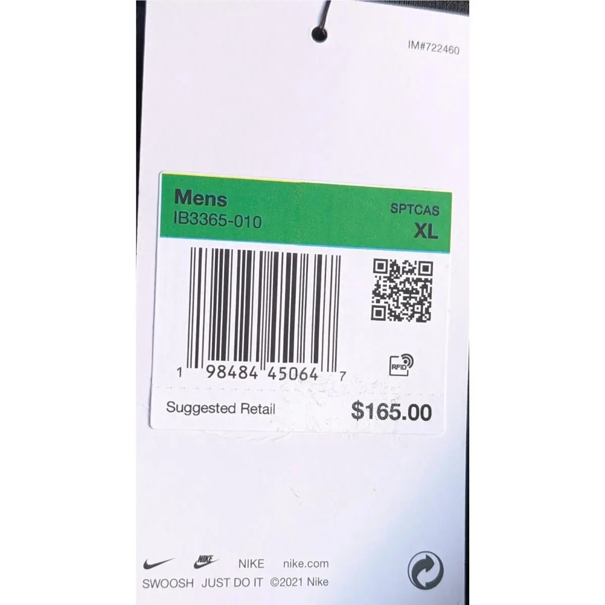 Nike clothing - Nike Tech Boreas - Tech Boreas - IB3365010 - Black (UPC: 198484449238) 1