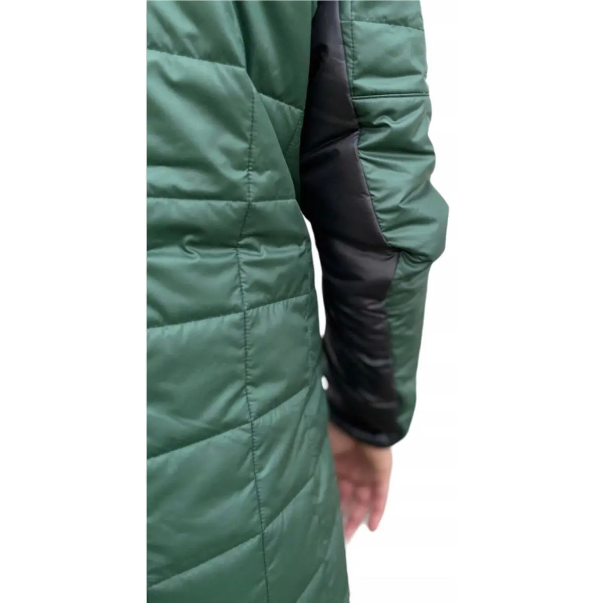 Nike clothing - NIKE MEN SYNTHETIC FILL QUILTED HOODED PARKA COAT - DV2932-397 - Green 2