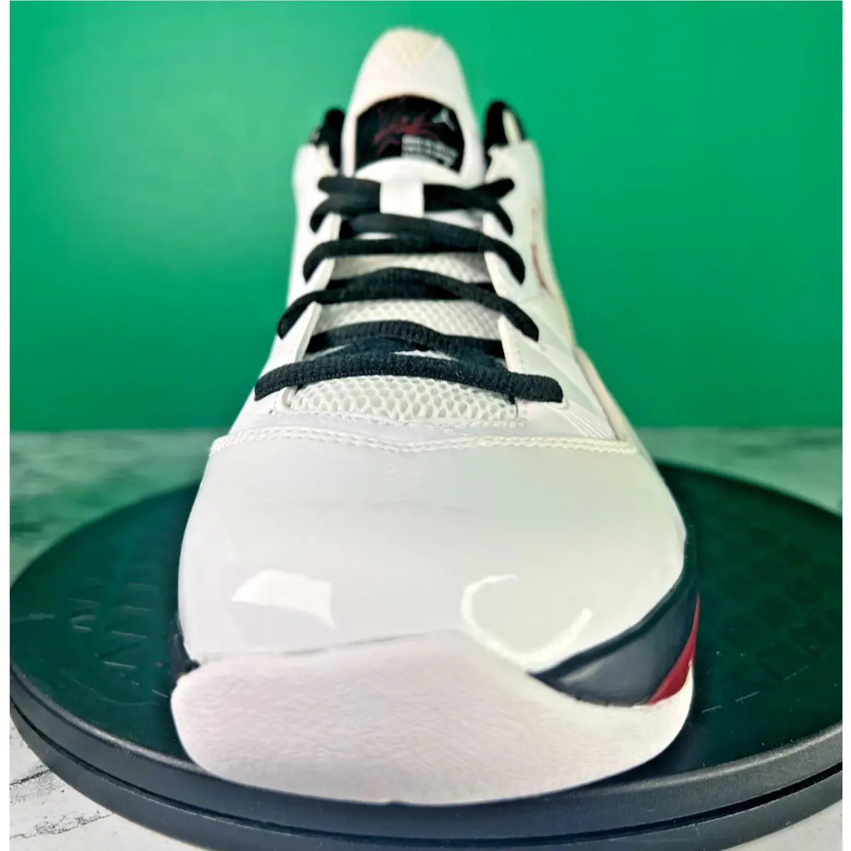 Nike shoes - Jordan Melo M8 - Melo - 469787-101 - White / Varsity Red / Black (UPC: 00883419802751) 9