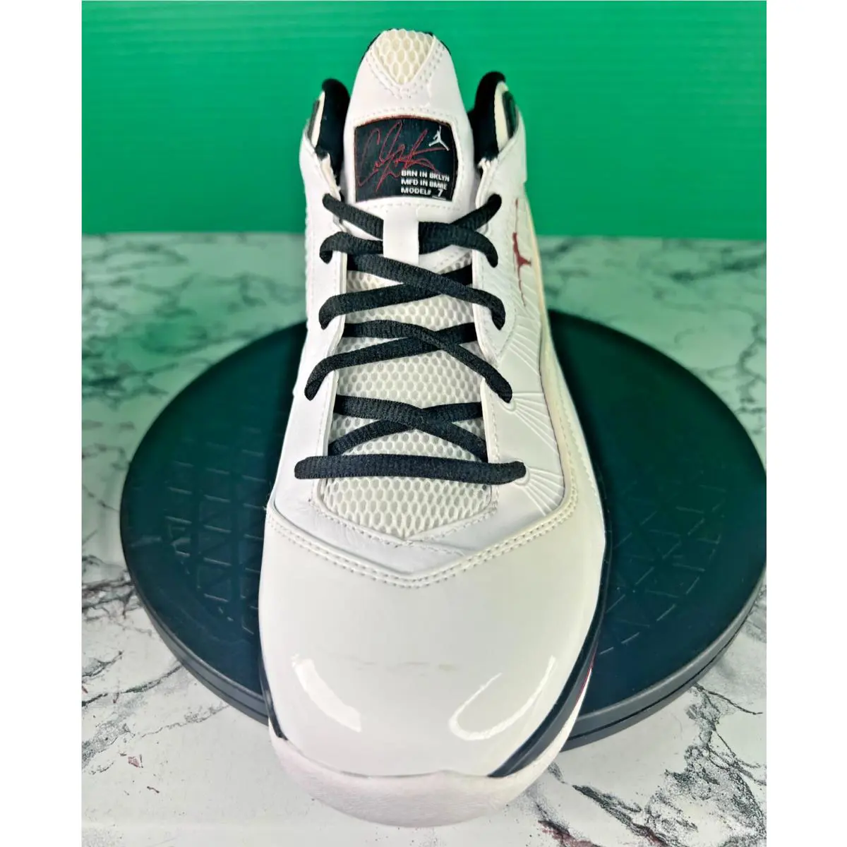 Nike shoes - Jordan Melo M8 - Melo - 469787-101 - White / Varsity Red / Black (UPC: 00883419802751) 10