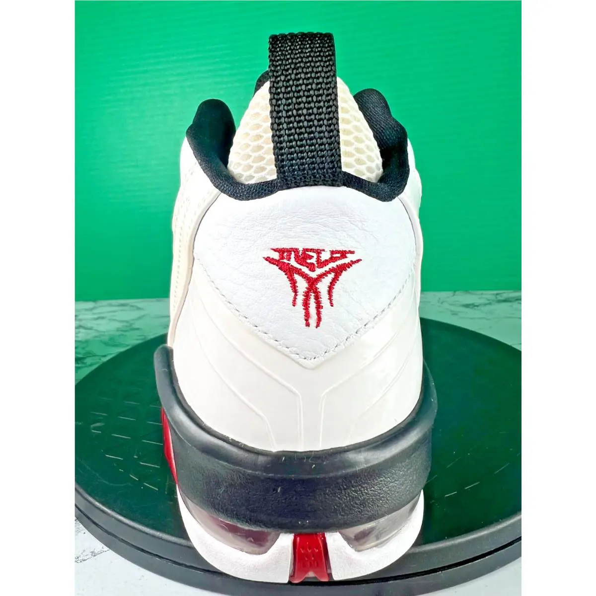 Nike shoes - Jordan Melo M8 - Melo - 469787-101 - White / Varsity Red / Black (UPC: 00883419802751) 13