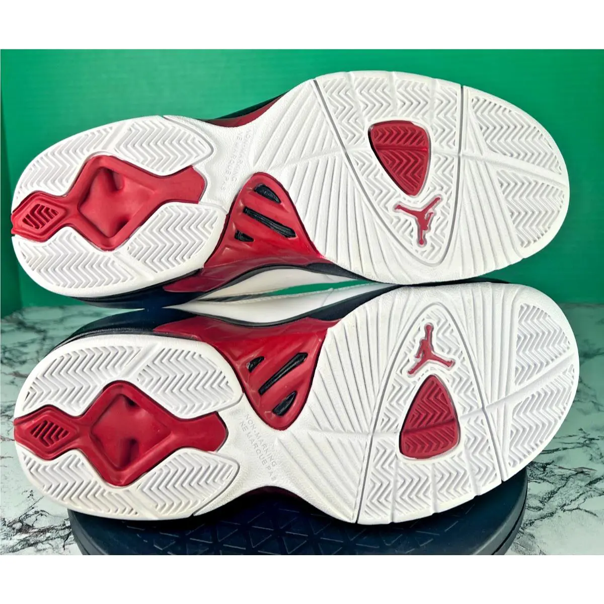 Nike shoes - Jordan Melo M8 - Melo - 469787-101 - White / Varsity Red / Black (UPC: 00883419802751) 15