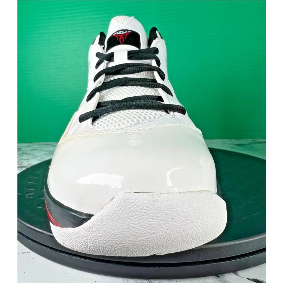 Nike shoes - Jordan Melo M8 - Melo - 469787-101 - White / Varsity Red / Black (UPC: 00883419802751) 3