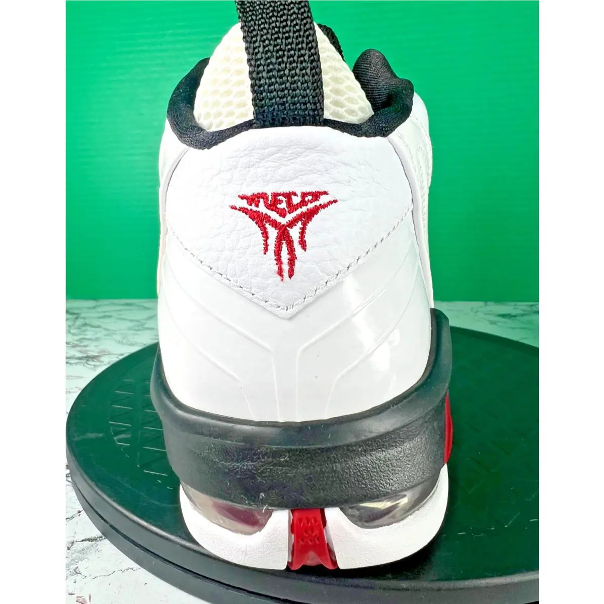 Nike shoes - Jordan Melo M8 - Melo - 469787-101 - White / Varsity Red / Black (UPC: 00883419802751) 6
