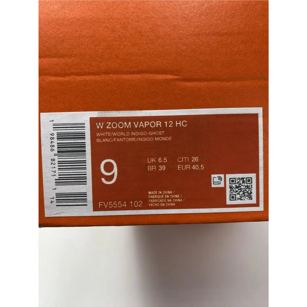 Nike shoes - Nike Zoom Vapor - Zoom Vapor - FV5554 102 - White/World Indigo-Ghost (UPC: 198486821711) 6