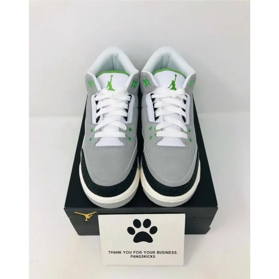 Nike shoes - Jordan Air 3 Retro GS - Grey 0