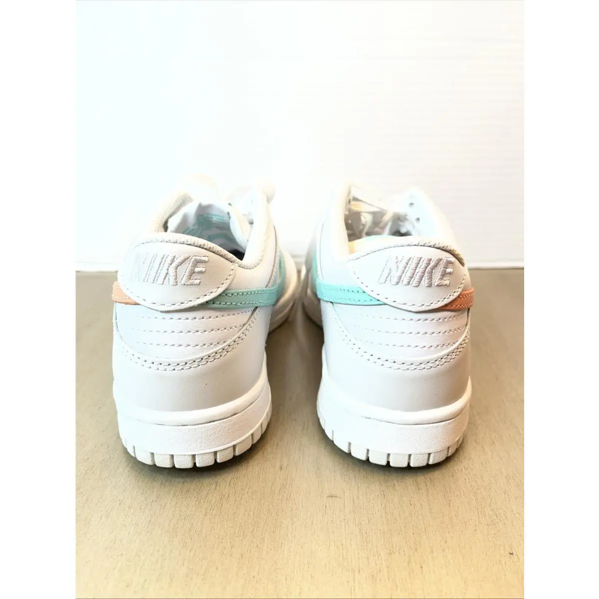 Nike shoes - Nike Dunk Low GS - Dunk Low - CW1590 101 - White/Crimson Bliss (UPC: 0194957395057) 2